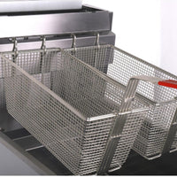 Noriota - 45-50 lbs 4-Tube Commercial Liquid Propane Floor Fryer - NFF4L - ETA MID AUGUST