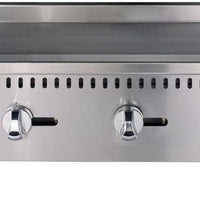 Noriota - 48" Commercial Gas Griddle with Manual Controls - NMG48 - ETA MID AUGUST