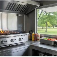 Noriota - 48" Convertible Gas Commercial Radiant Charbroiler - NCB48 - ETA MID AUGUST