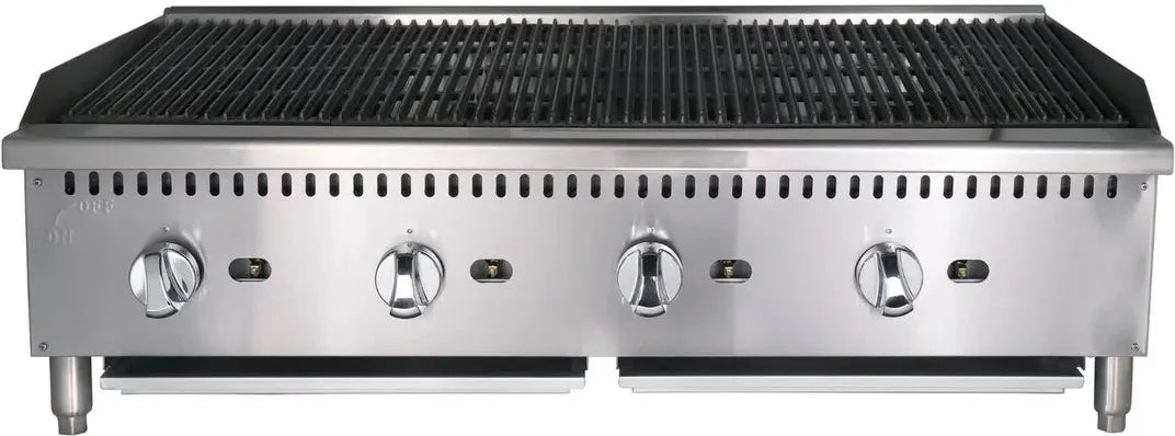 Noriota - 48" Convertible Gas Commercial Radiant Charbroiler - NCB48 - ETA MID AUGUST