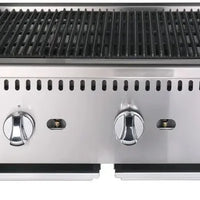 Noriota - 48" Convertible Gas Commercial Radiant Charbroiler - NCB48 - ETA MID AUGUST