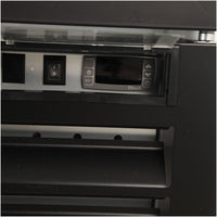 Noriota - 48 Cu Ft Black 2 Sliding Doors Merchandiser Refrigerator - NMR48SB