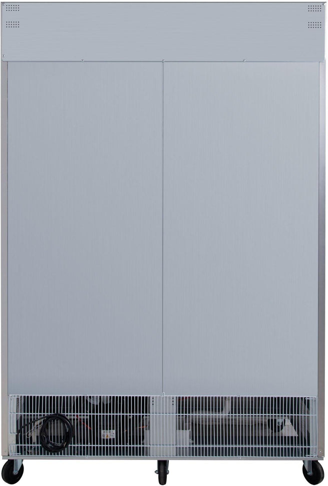 Noriota - 54" 2 Glass Doors Commercial Reach-In Refrigerator - NR49G
