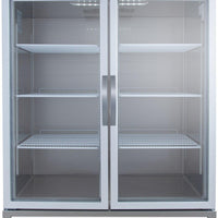 Noriota - 54" 2 Glass Doors Commercial Reach-In Refrigerator - NR49G