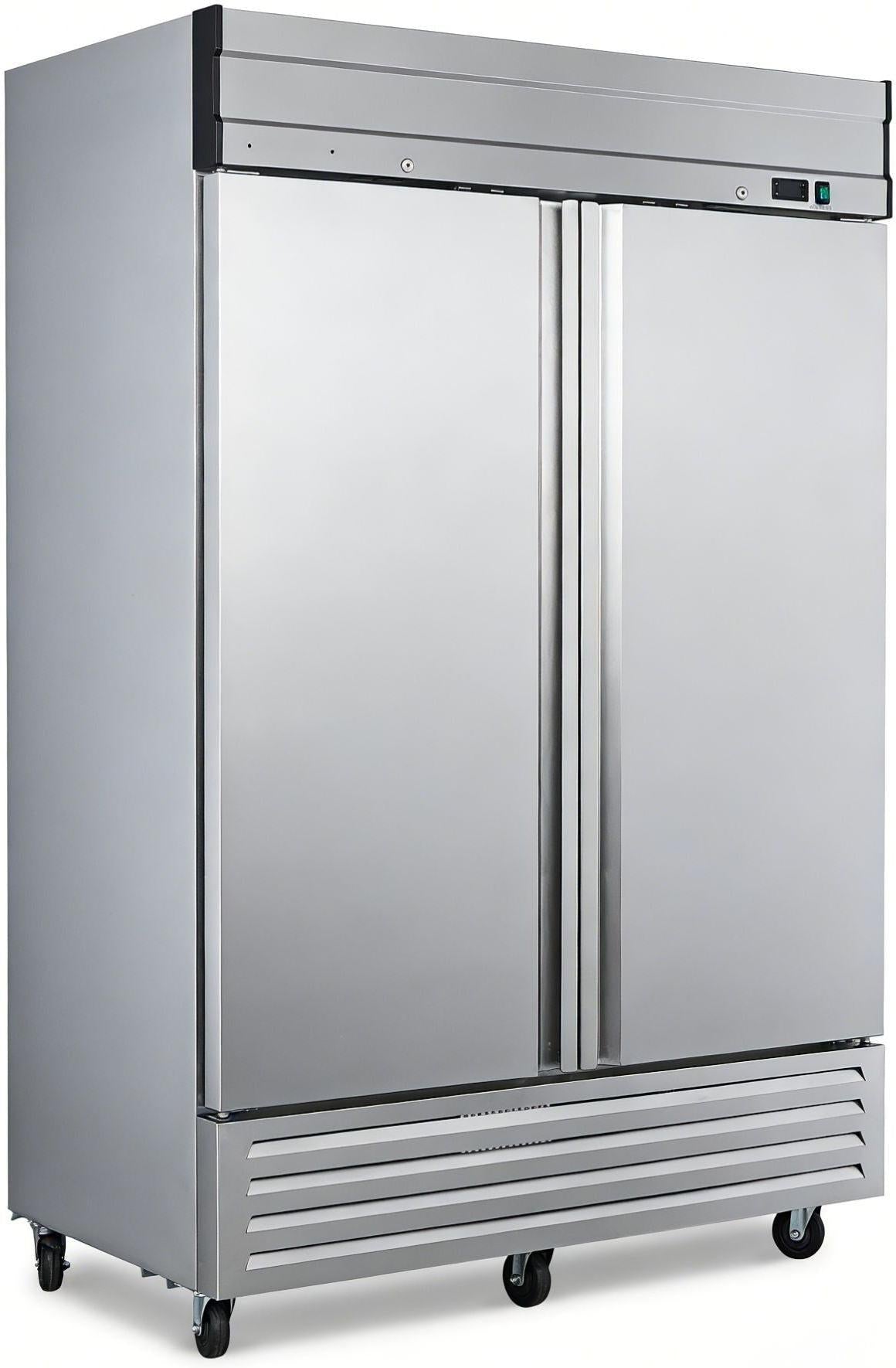 Noriota - 54" 2 Solid Doors Commercial Reach-In Refrigerator - NR49