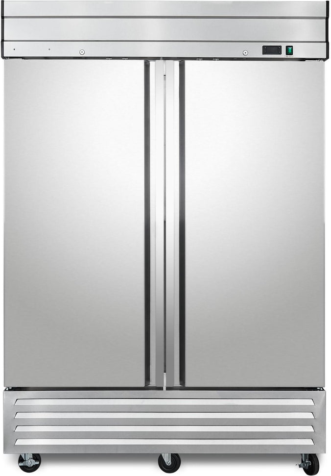 Noriota - 54" 2 Solid Doors Commercial Reach-In Refrigerator - NR49