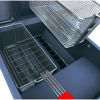 Noriota - 65-70 lbs 5-Tube Commercial Liquid Propane Floor Fryer - NFF5L - ETA MID AUGUST