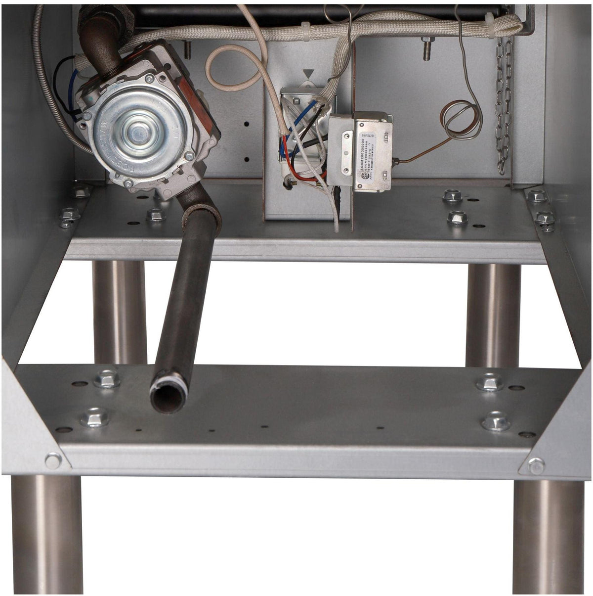 Noriota - 65-70 lbs 5-Tube Commercial Liquid Propane Floor Fryer - NFF5L - ETA MID AUGUST