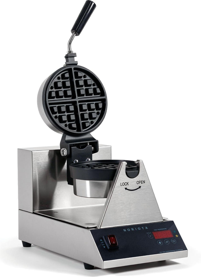 Noriota - 7" Round Commercial Belgian Waffle Maker - NMBWM1