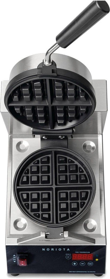 Noriota - 7" Round Commercial Belgian Waffle Maker - NMBWM1