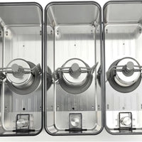 Noriota - Commercial Refrigerated Beverage Dispenser with Three 3 Gallon Bowls - NBD3