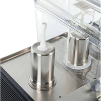Noriota - Commercial Refrigerated Beverage Dispenser with Three 3 Gallon Bowls - NBD3