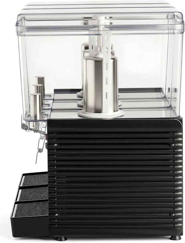 Noriota - Commercial Refrigerated Beverage Dispenser with Three 3 Gallon Bowls - NBD3