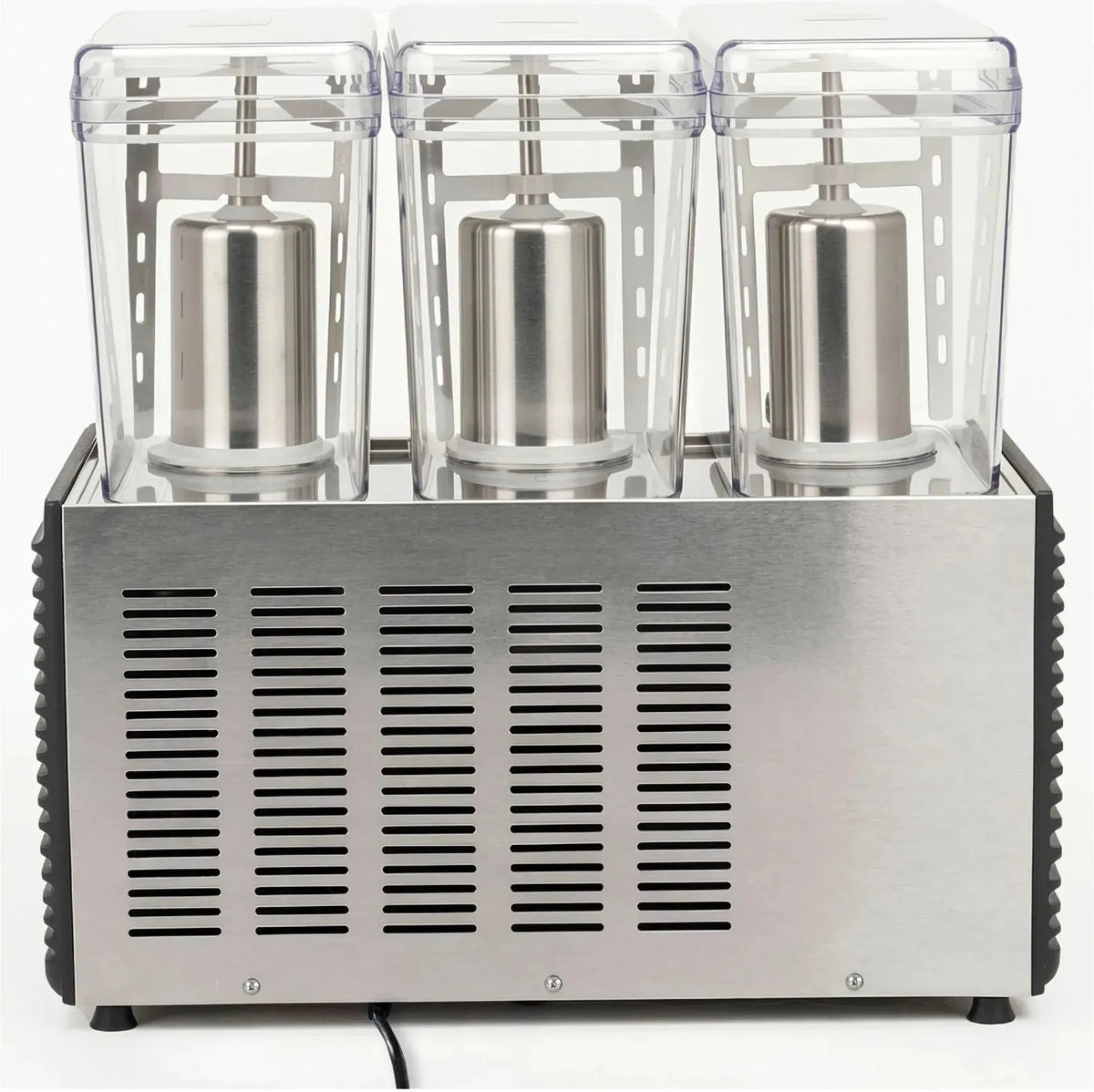 Noriota - Commercial Refrigerated Beverage Dispenser with Three 3 Gallon Bowls - NBD3