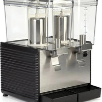 Noriota - Commercial Refrigerated Beverage Dispenser with Two 3 Gallon Bowls - NBD2