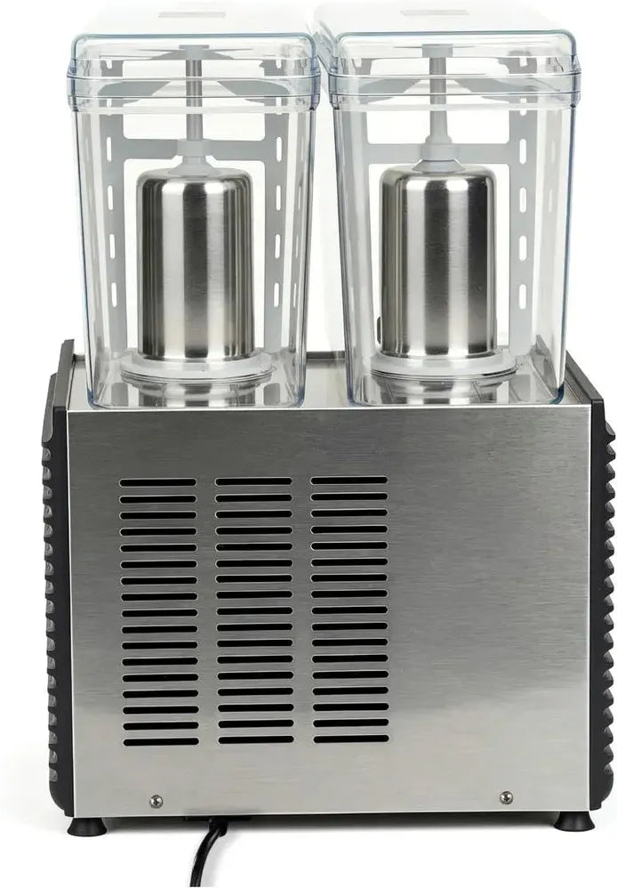 Noriota - Commercial Refrigerated Beverage Dispenser with Two 3 Gallon Bowls - NBD2