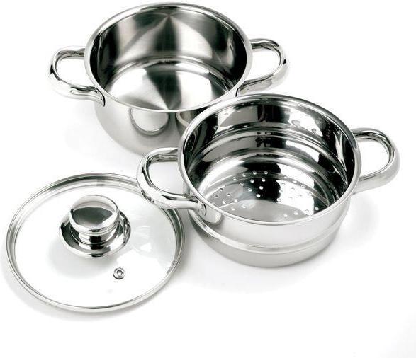 Norpro - 1 QT 3 Piece Stainless Steel Steamer Cooker - 2025