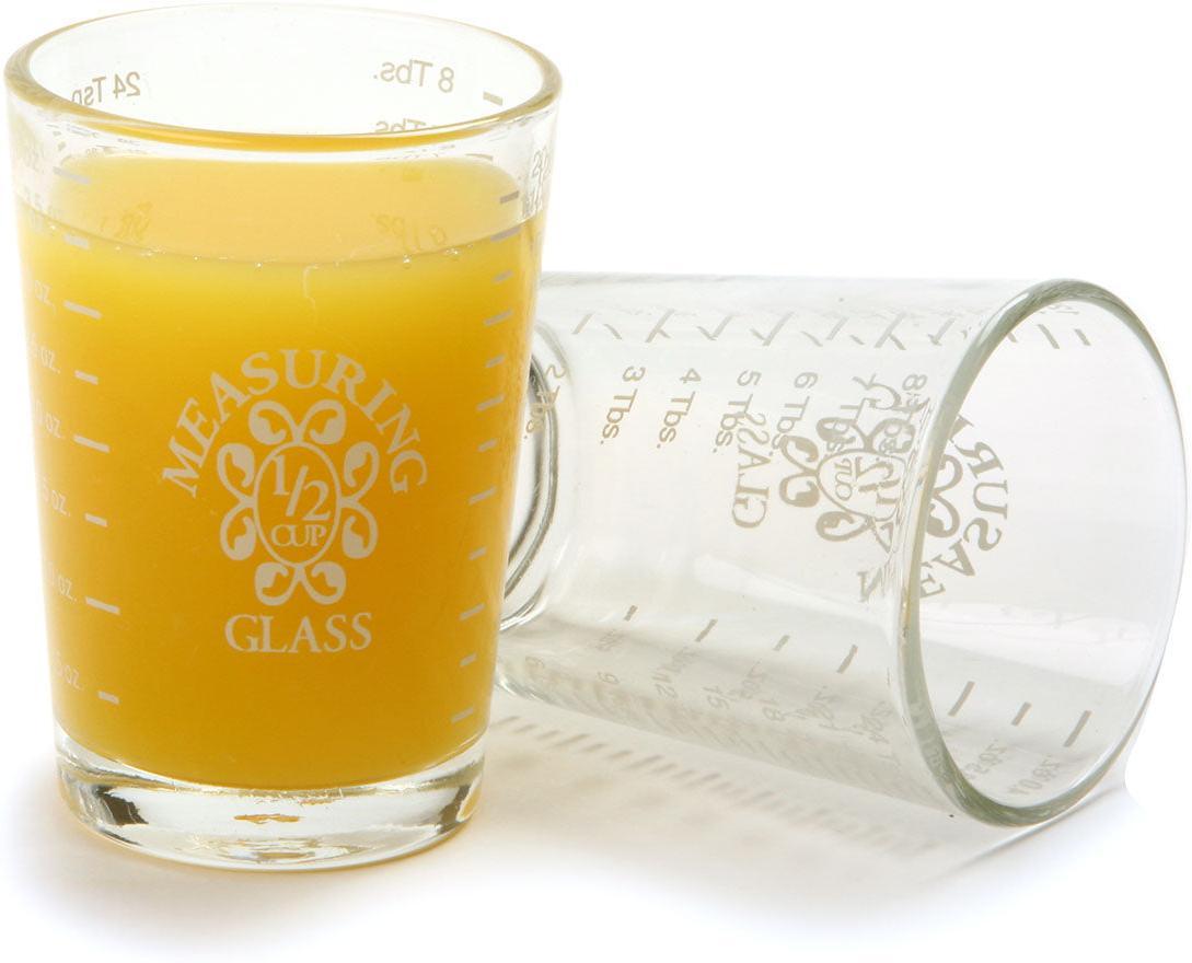 Norpro - 1/2 Cup Measuring Glass, Pack of 12 - 420D