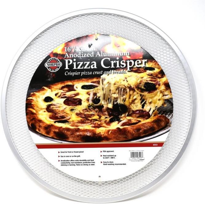 Norpro - 16" Aluminum Pizza Crisper - 8553