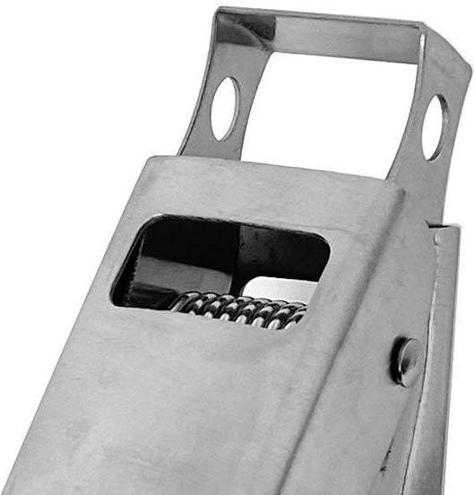 Norpro - 17" Stainless Steel Locking Tongs with Opener - 8662