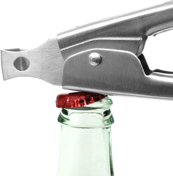 Norpro - 17" Stainless Steel Locking Tongs with Opener - 8662