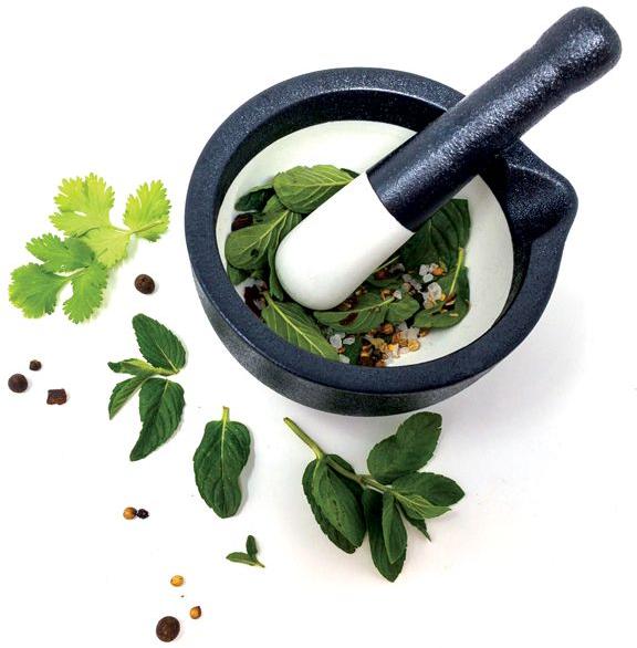 Norpro - 1.5 Cup Porcelain Mortar and Pestle - 6921