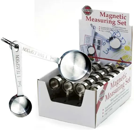 Norpro - 2 Pc Magnetic Measuring Set, Pack of 24 Sets - 3065D