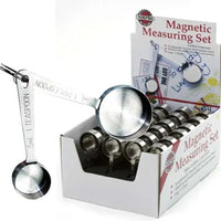 Norpro - 2 Pc Magnetic Measuring Set, Pack of 24 Sets - 3065D