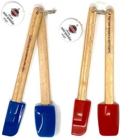 Norpro - 2 Piece Blue Mini Spatula Set - 3000C