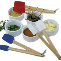 Norpro - 2 Piece Blue Mini Spatula Set - 3000C