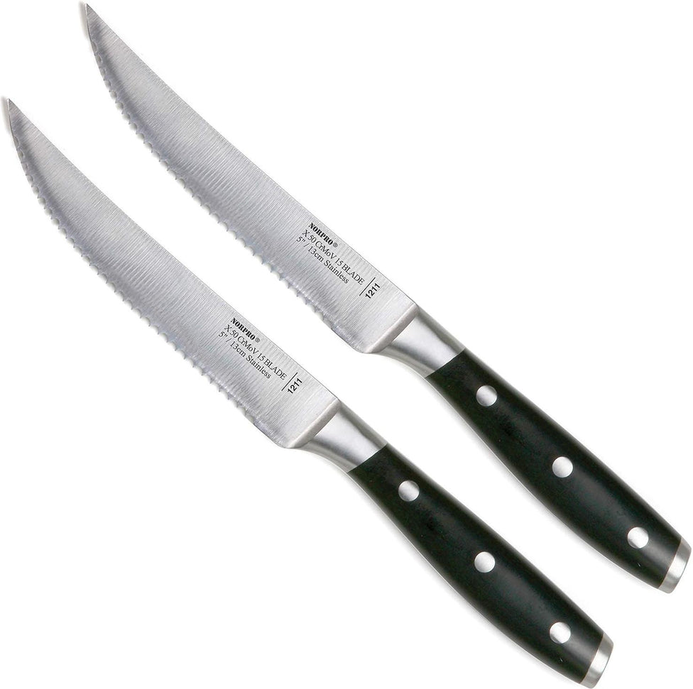 Norpro - 2 Piece Set 5" Steak Knives - 1211 - DISCONTINUED