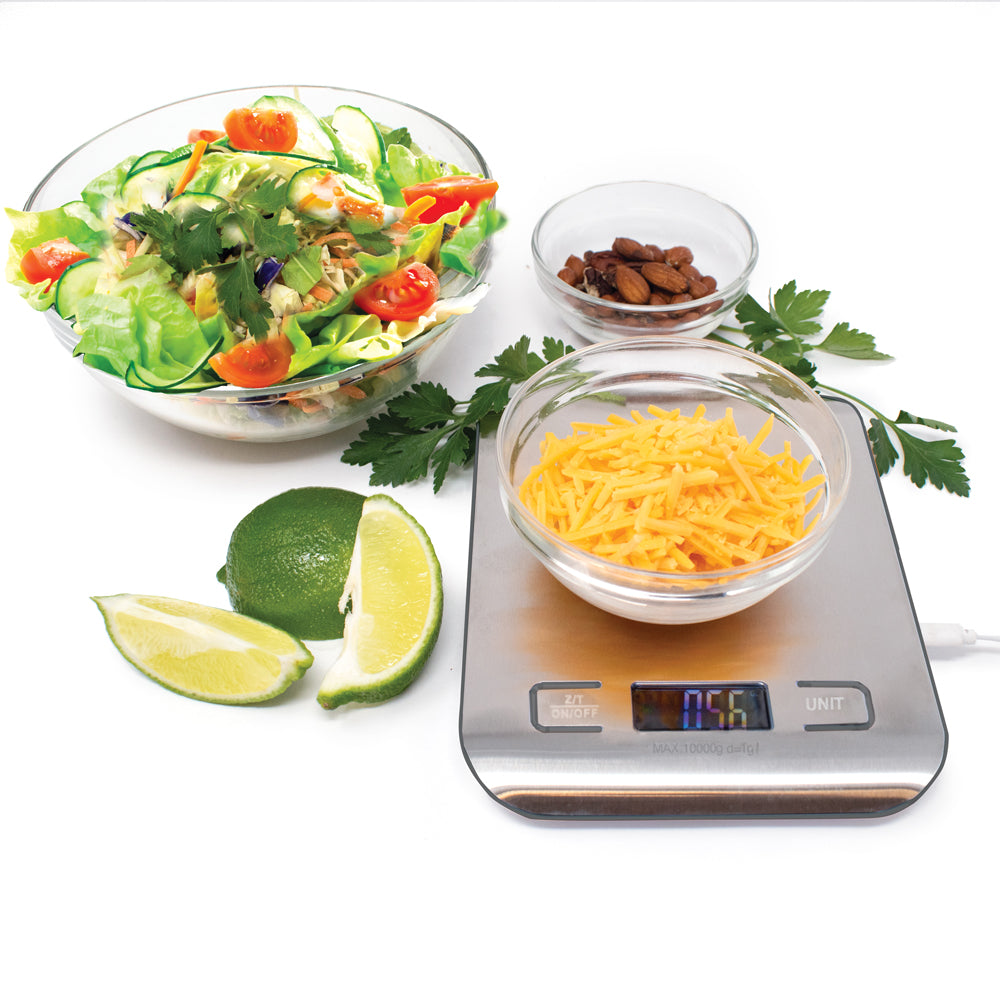 Norpro - 22 lbs Digital Scale with USB Charger - 8619
