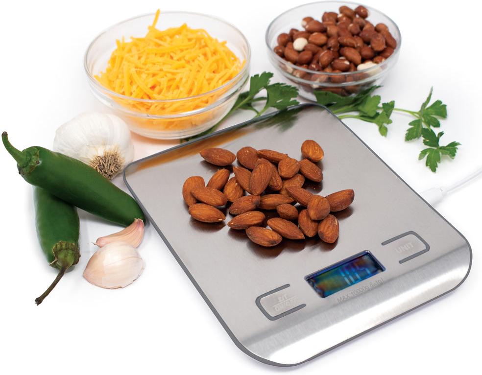 Norpro - 22 lbs Digital Scale with USB Charger - 8619