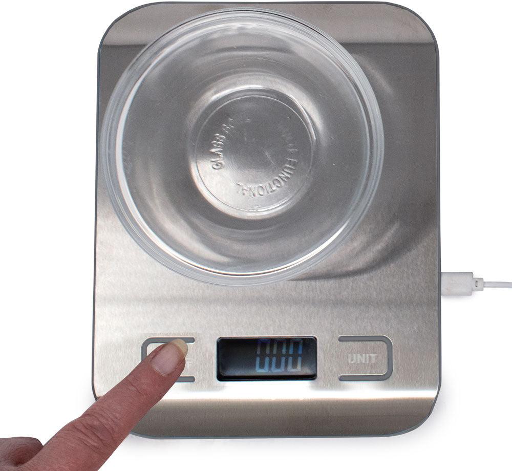 Norpro - 22 lbs Digital Scale with USB Charger - 8619