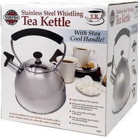 Norpro - 2.3 L Stainless Steel Mirrored Finish Whistling Tea Kettle - 5630