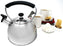 Norpro - 2.3 L Stainless Steel Mirrored Finish Whistling Tea Kettle - 5630