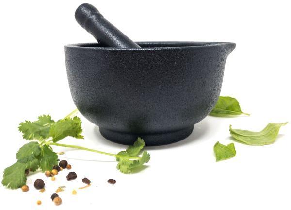 Norpro - 2.5 Cup Porcelain Mortar and Pestle - 6922