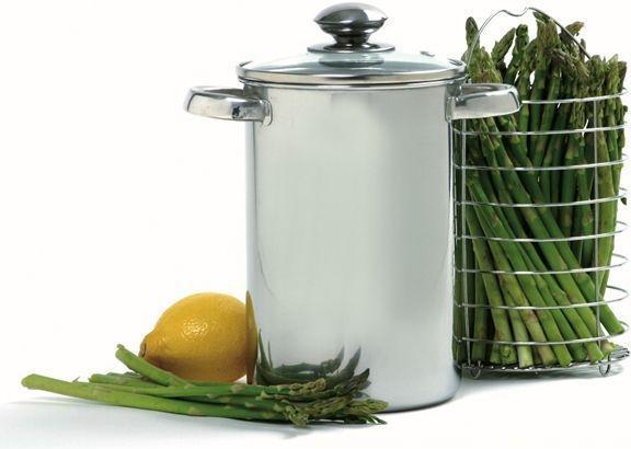 Norpro - 3 QT 3 Piece Stainless Steel Vertical Steamer/Cooker - 573