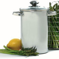 Norpro - 3 QT 3 Piece Stainless Steel Vertical Steamer/Cooker - 573