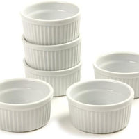 Norpro - 4 Oz Stoneware Ramekins, Pack of 24 - 261D