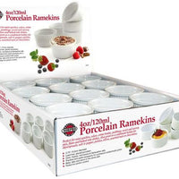 Norpro - 4 Oz Stoneware Ramekins, Pack of 24 - 261D