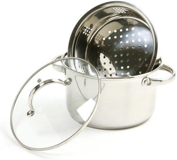 Norpro - 4 QT 3 Piece Stainless Steel Steamer Cooker - 2022