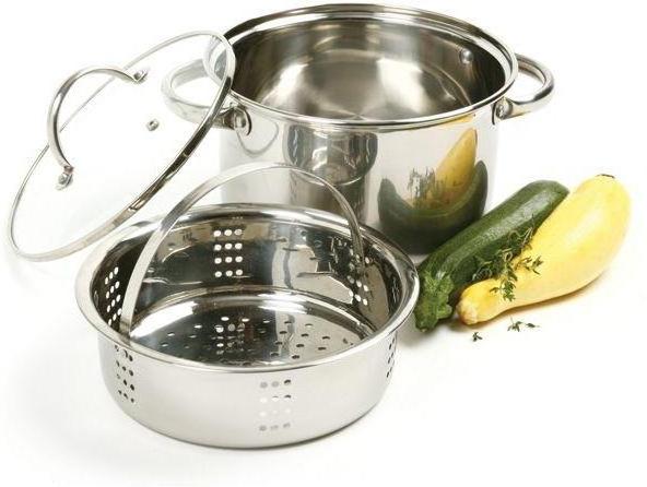 Norpro - 4 QT 3 Piece Stainless Steel Steamer Cooker - 2022
