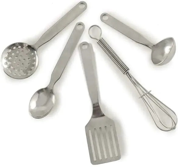 Norpro - 5 Pc Set Stainless Steel Mini Kitchen Tool Ornament, Pack Of 24 Sets - 3090D