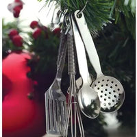 Norpro - 5 Pc Set Stainless Steel Mini Kitchen Tool Ornament, Pack Of 24 Sets - 3090D