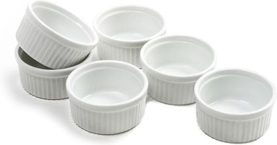 Norpro - 8 Oz Porcelain Ramekins, Pack of 18 - 260D