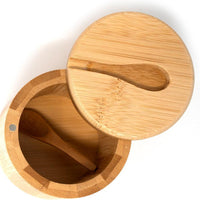 Norpro - Bamboo Salt Cellar with Spoon - 7430