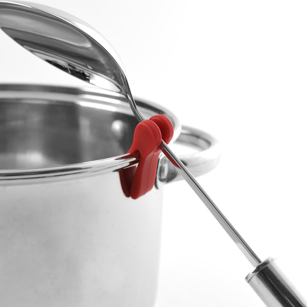 Norpro - Black & Red Silicone Mini Pot Clip/Utensil Holder, Pack of 48 - 1650D
