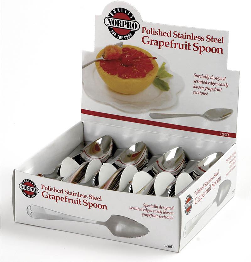 Norpro - Deluxe Grapefruit Spoon, Pack of 48 - 1280D