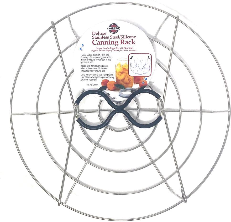 Norpro - Deluxe Stainless Steel Silicone Canning Rack - 6001
